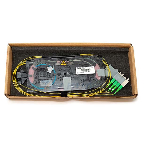 1×8 Optical Splitter MFT Splice Tray Corning