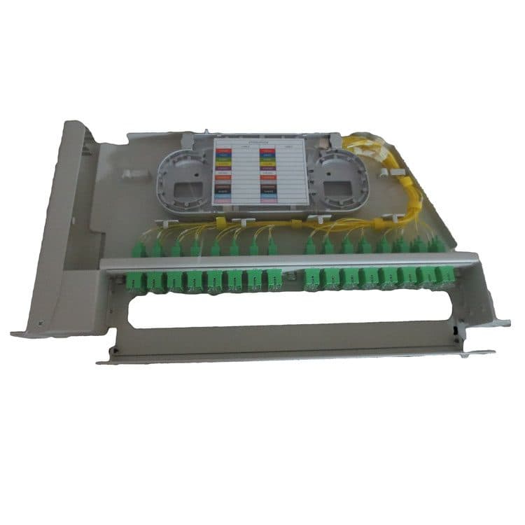 MOF72-1U 19inch swing out fiber optic patch panel