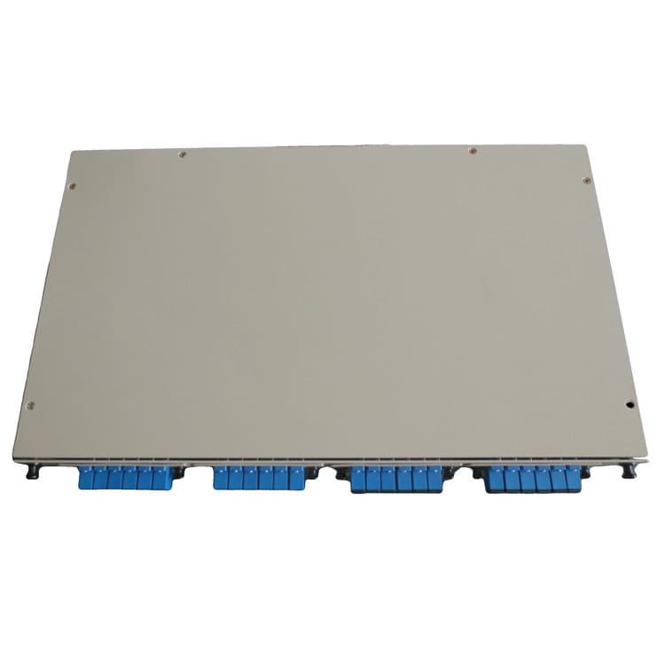 19inch 24 ports modular type sc adapter sliding patch panel