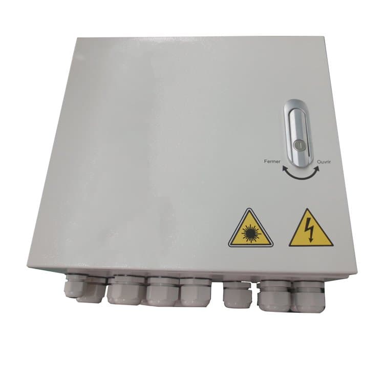 Hybrid Optic-Power Distribution Box 24 fibres