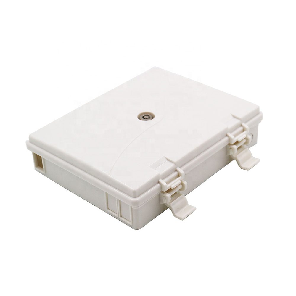 Fiber optic cable coiling box fiber optic enclosure