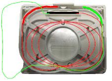 STEP 15 - Wrap the excess length of fiber